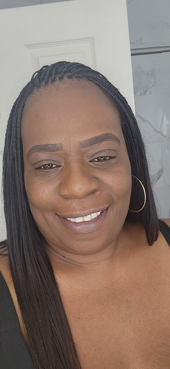 Customer photo review of Silky Straight Bulk Hair Extensions for Braiding