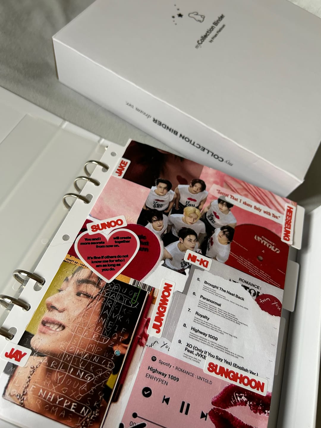 Customer photo review of Dream Ver. 2.0 - Standard - A5 myCOLLECTION Binder