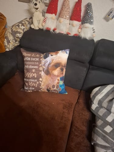 Customer photo review of Seelentröster - Individuelles Kissen