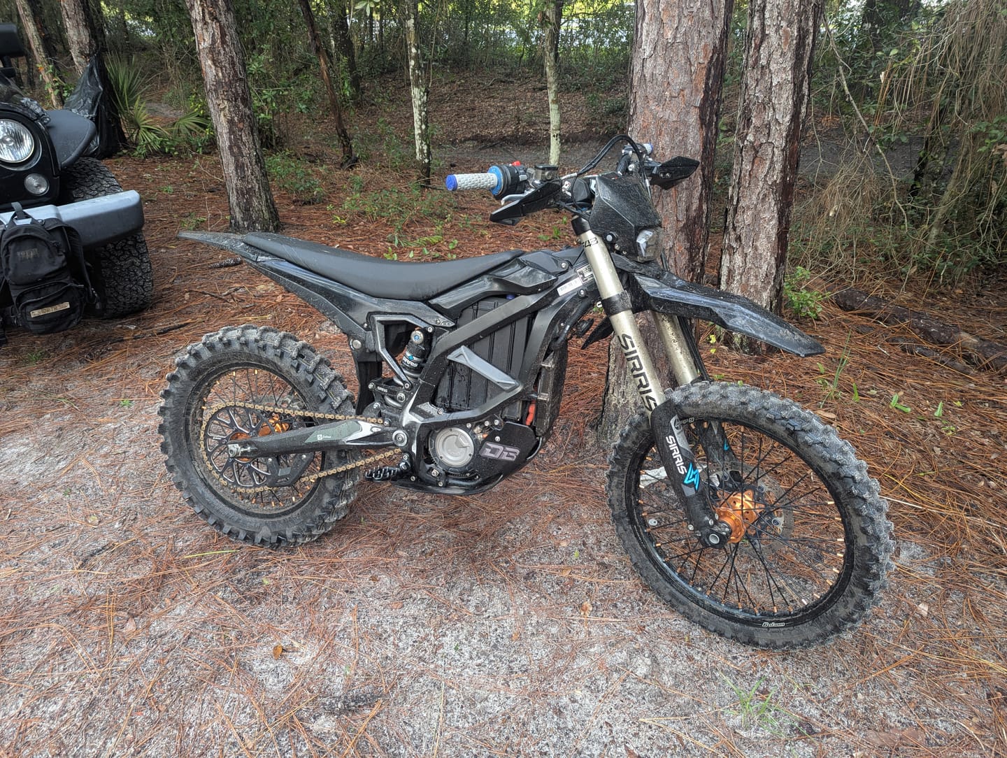 Customer photo review of Skid Plate | Surron Ultra Bee