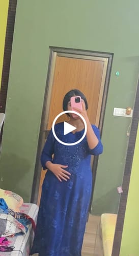 Customer video review of Hoor Red Viscose Georgette Kurta