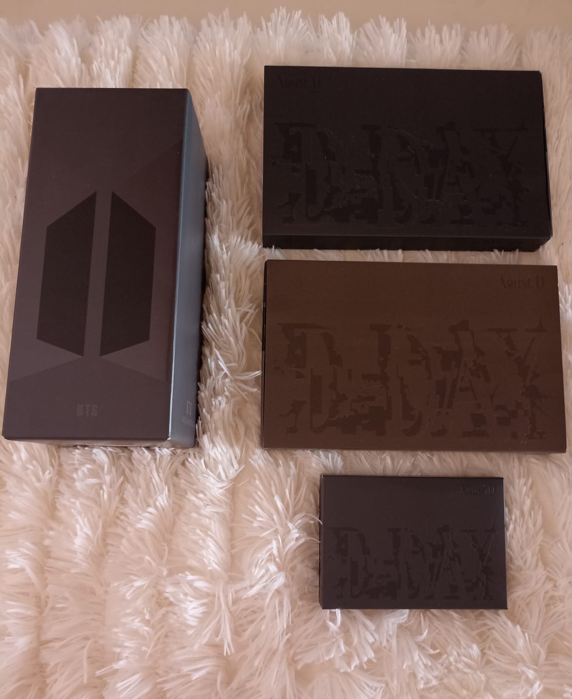 Customer photo review of BTS SUGA - D-DAY 1ST SOLO ALBUM