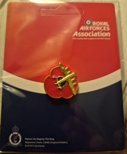 Barry review of Lancaster 2cm Poppy Pin Badge image 1 out of 1