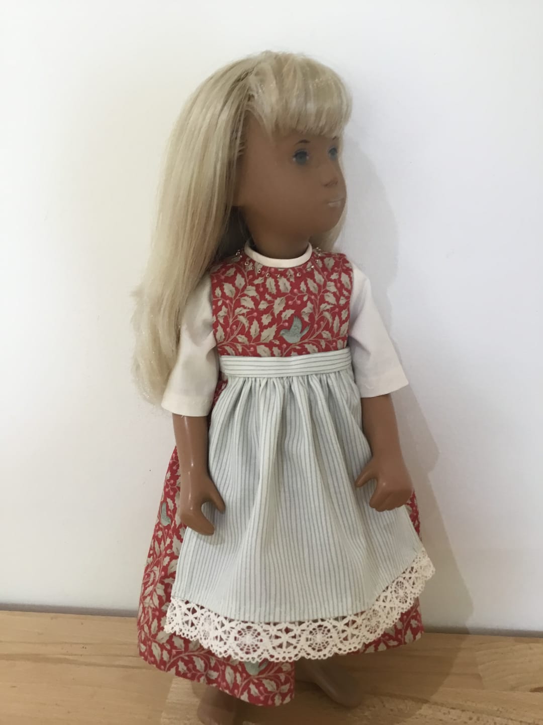 Customer photo review of Tilda Merry Little Christmas - Paperscenes Burgundy