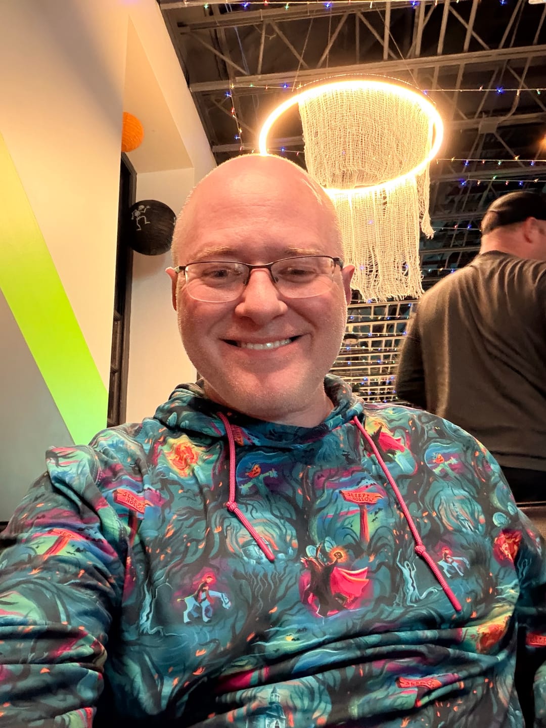 Customer photo review of Disney "Headless Havoc" – Performance Hoodie