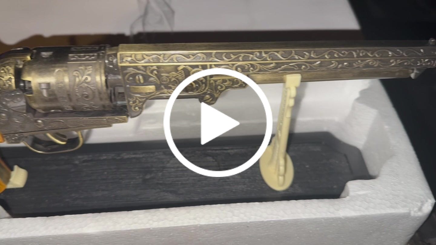 Customer video review of Red Dead Redemption - Colt Navy (Bronze)