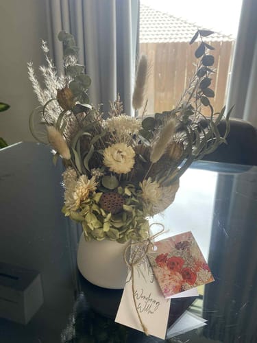 Customer photo review of Wild Flower Vase