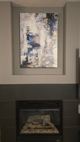 Customer photo review of ABSTRACT DIVISION CANVAS