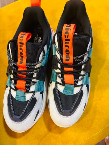 Customer photo review of Phantom A-500 Jungle Ember Chunky Trail Sneaker