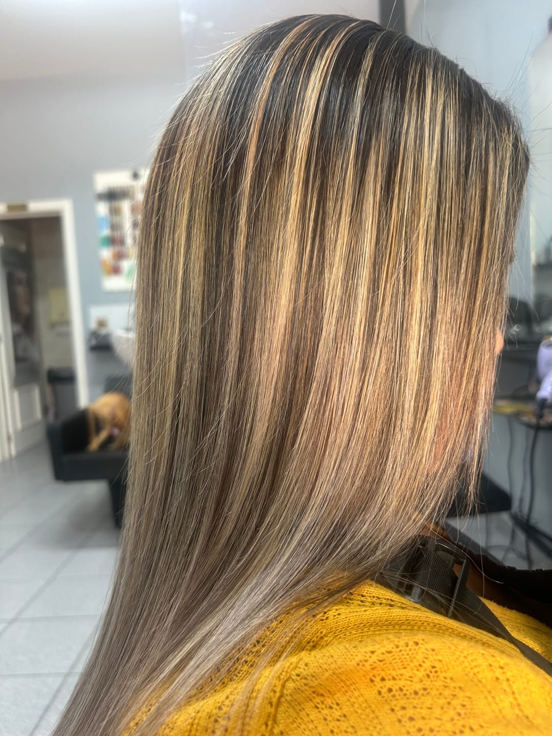 Customer photo review of Versatium 1 Litro + Máscara de tratamento (Promoção)