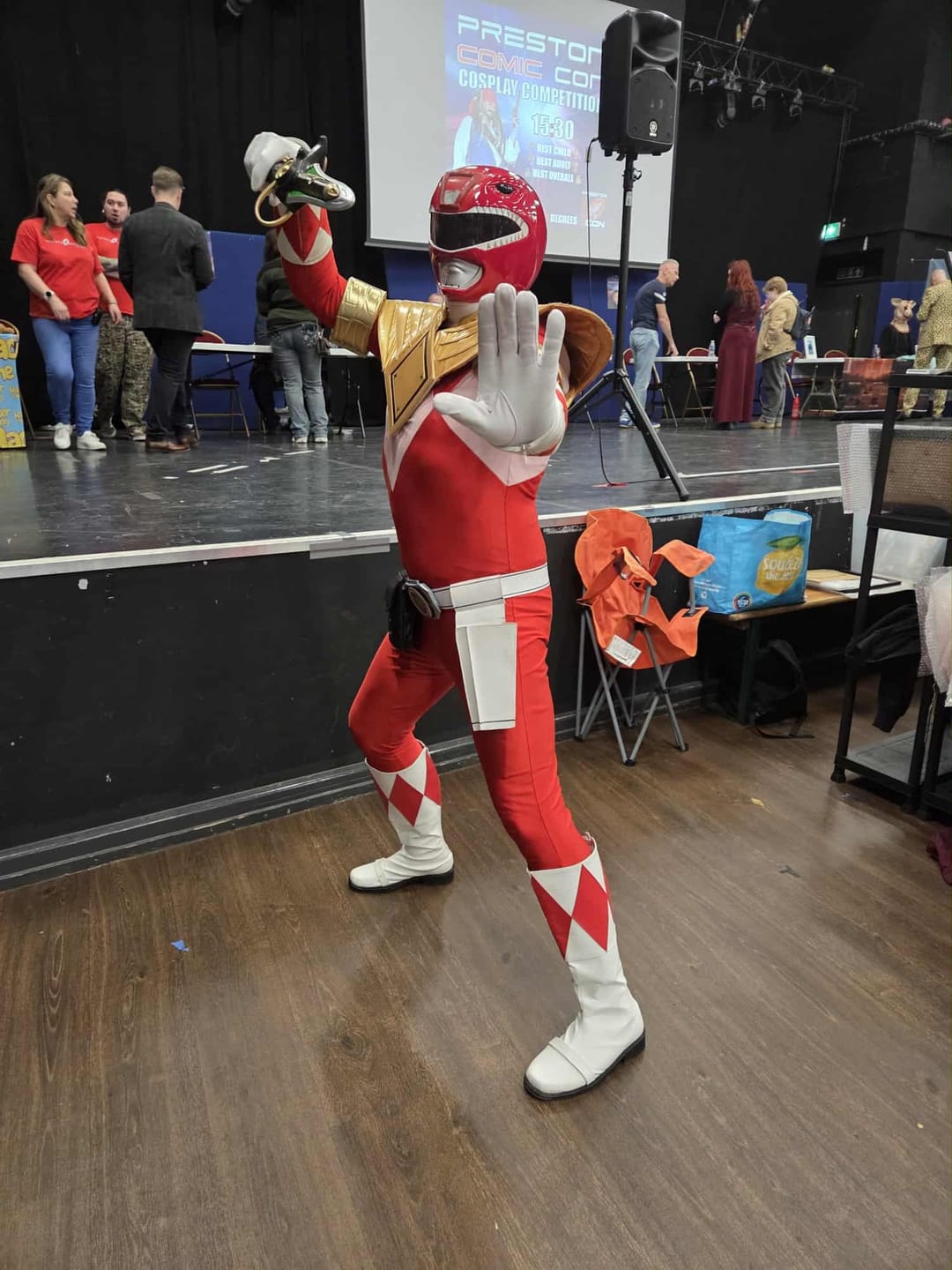 Customer photo review of Power Rangers - Green Ranger Dagger (Cosplay Safe Foam)