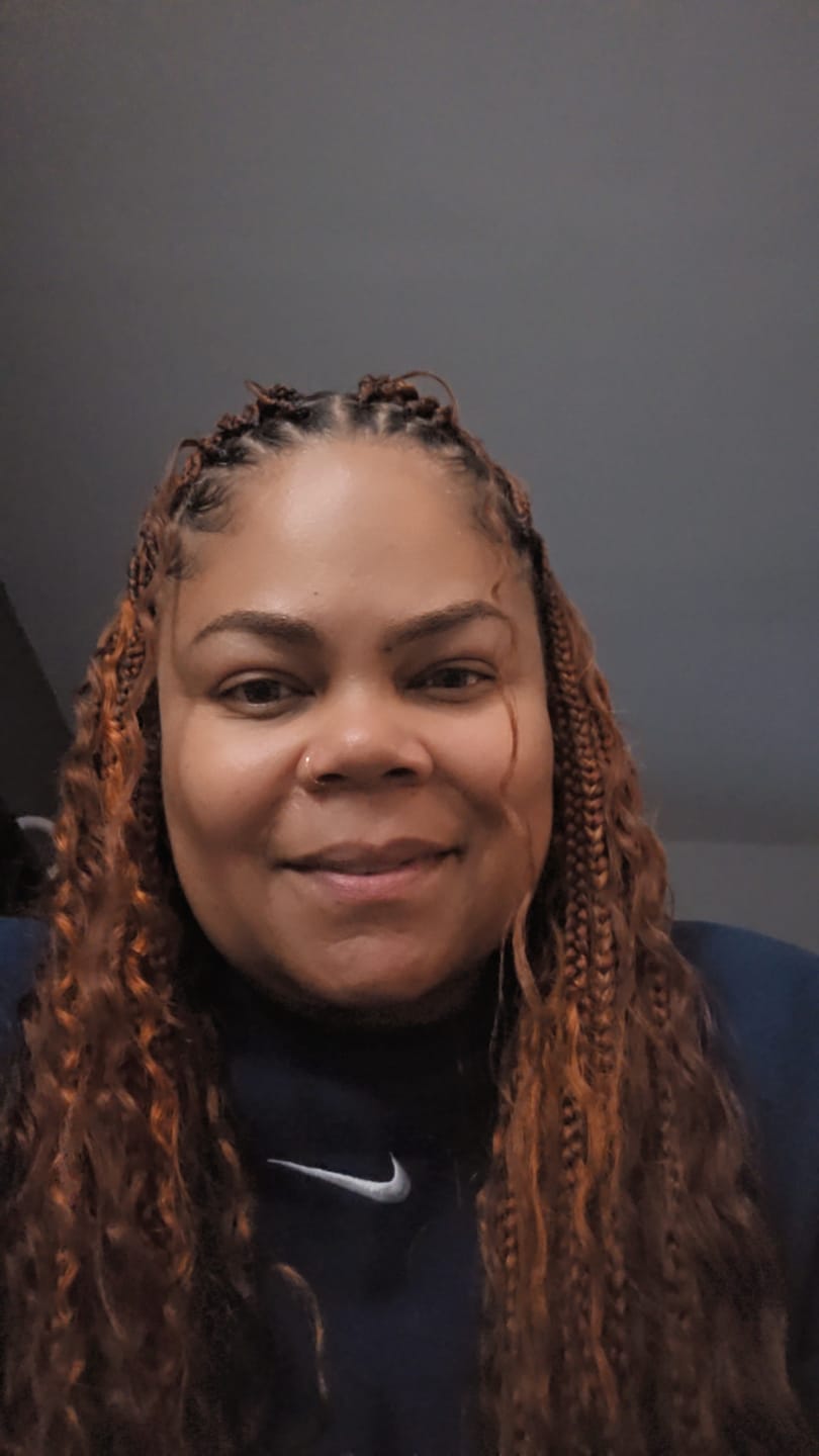 Customer photo review of #350 Flaming Ginger Deep Wave Bulk Hair Extensions for Braiding