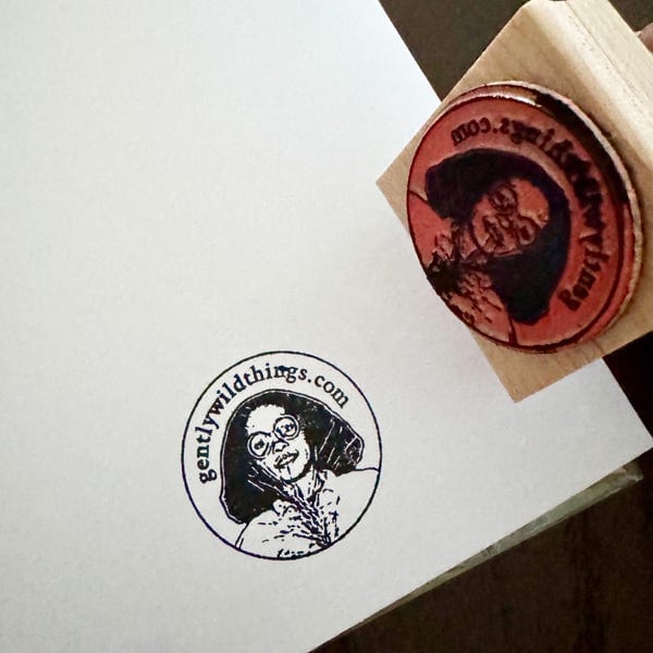 Customer photo review of Face Stamp﹘ Wood Stamp﹘US