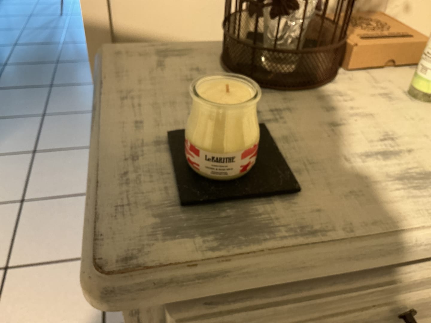 Customer photo review of Bougie Parfumée - Lychee & Rose Milk 🌹