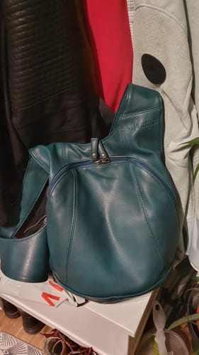 Customer photo review of Le sac à dos Vegan Original - Ergonomique et Antivol.