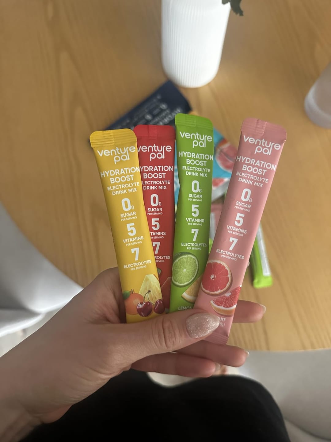 Customer photo review of Sugar Free Electrolyte Powder Packets