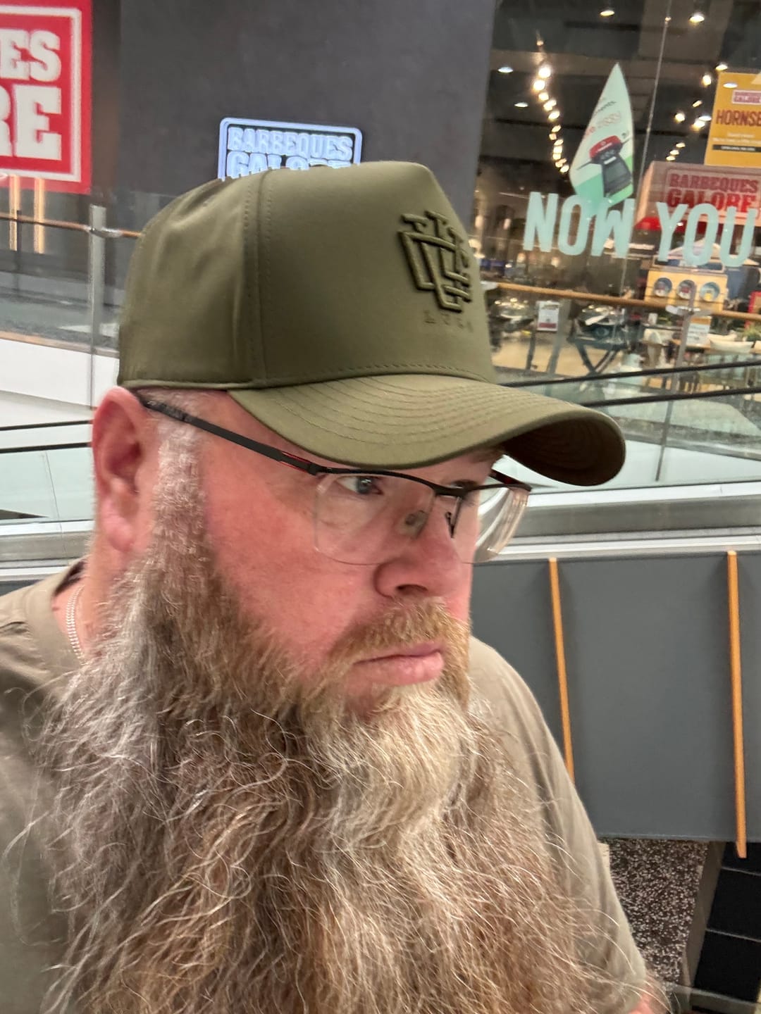 Customer photo review of ULTRA FIT Grey A-Frame Snapback