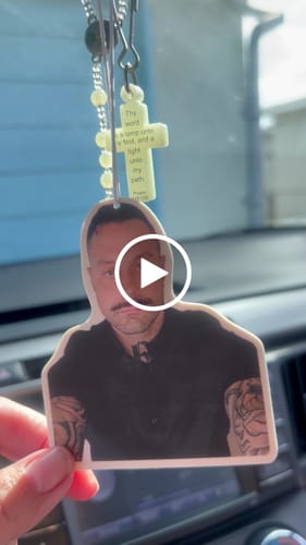 Customer video review of Custom Air Freshener
