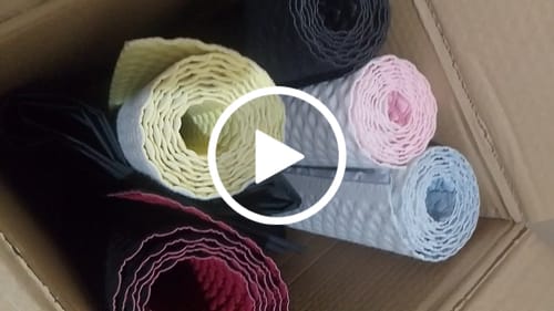 Customer video review of MATELASSE LUXO 1.5 COR AMARELO FUNDO MANTA