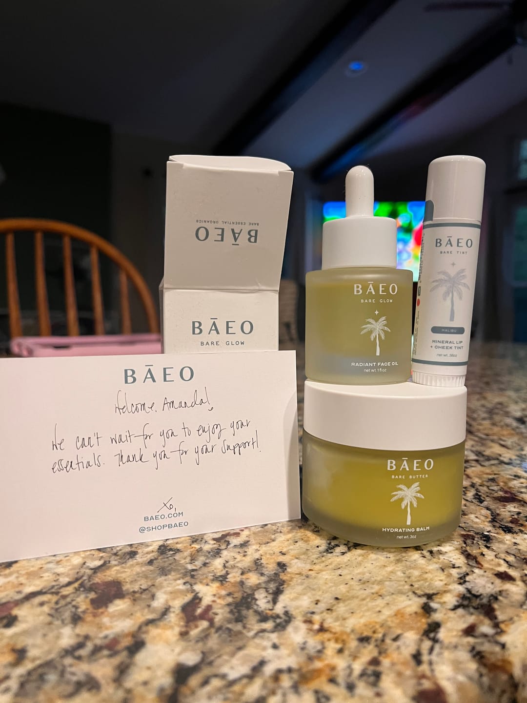Customer photo review of bare tint 'malibu'