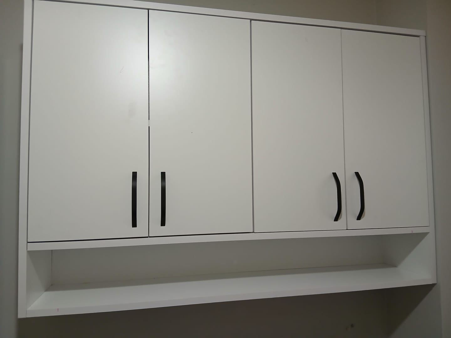 Customer photo review of Rani JE199 Kahve Köşesi Çok Amaçlı Dolap Üst Modül Mutfak Rafı Beyaz