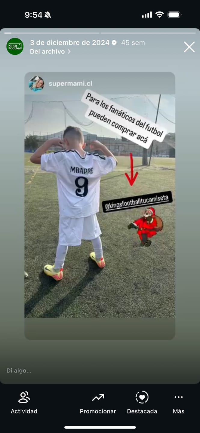 Customer photo review of Real Madrid 25/26 - Niños