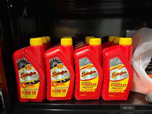 Customer photo review of 8007-012 Advanced European Performance Full SAPS 5W-30