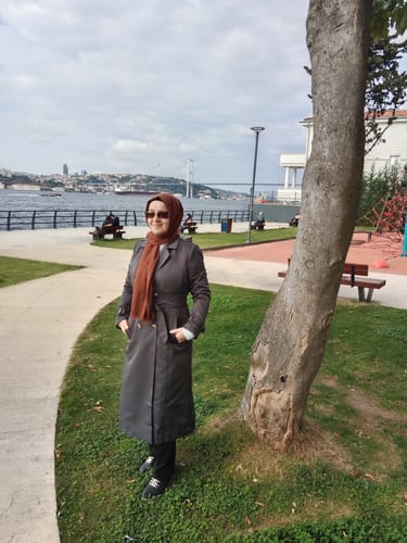 Customer photo review of Klasik Antrasit Trençkot