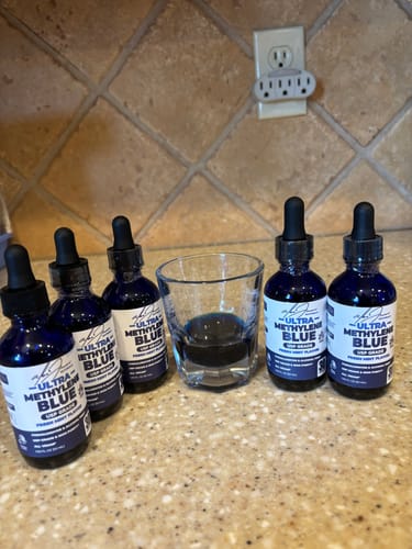 Customer photo review of 🎁 Ultra Methylene Blue - Fresh Mint Flavor (50% off)