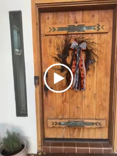 Customer video review of Bewitched Wreath Ribbon