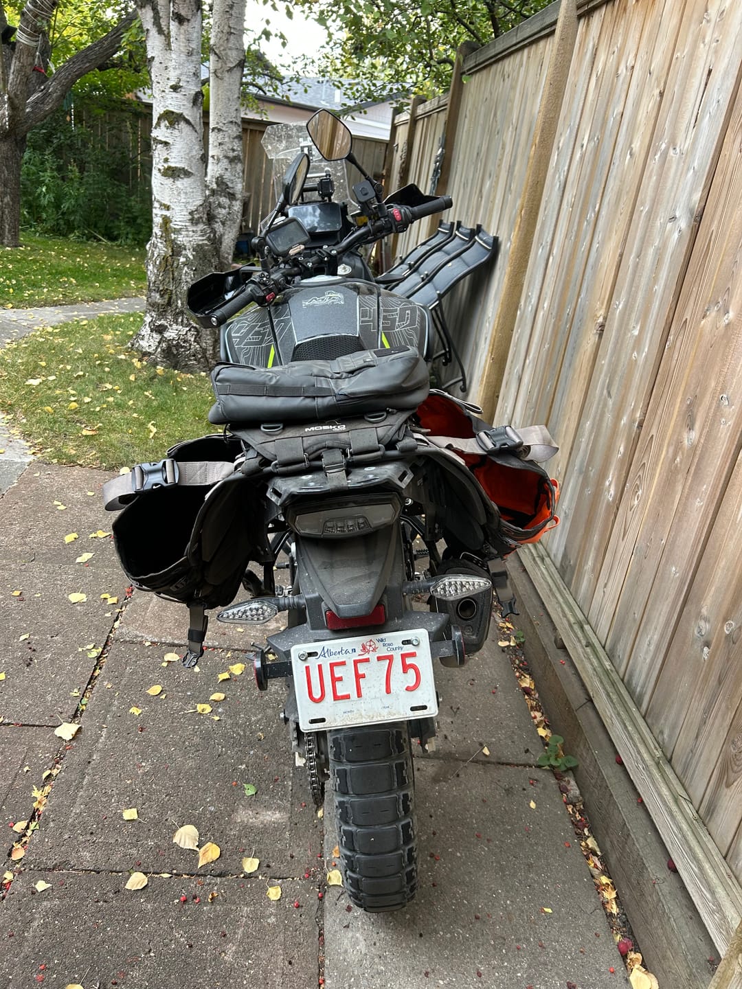 Customer photo review of CF450MT (Ibex 450) Luggage Rack