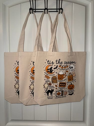 Customer photo review of Tis The Season - Halloween DTF Transfer