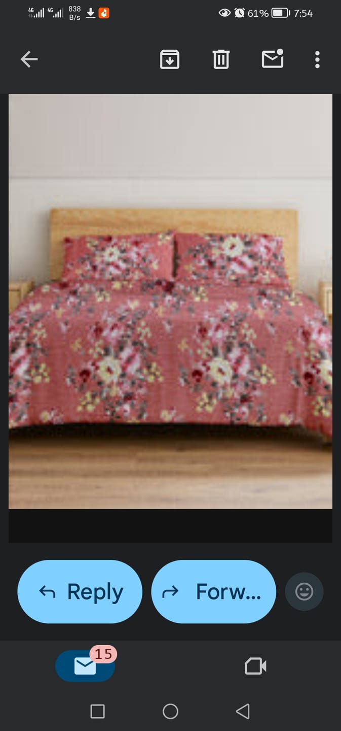 Customer photo review of labi bedsheet set - 3 pcs