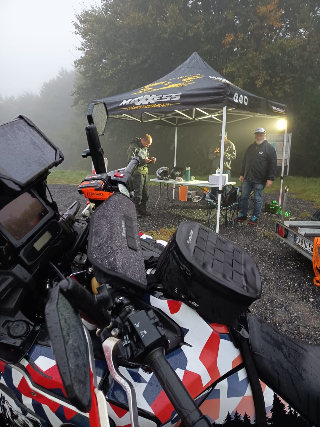 Customer photo review of Handlebar Bag