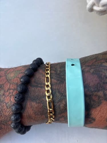 Customer photo review of Figaro Bracelet Gold | 5mm