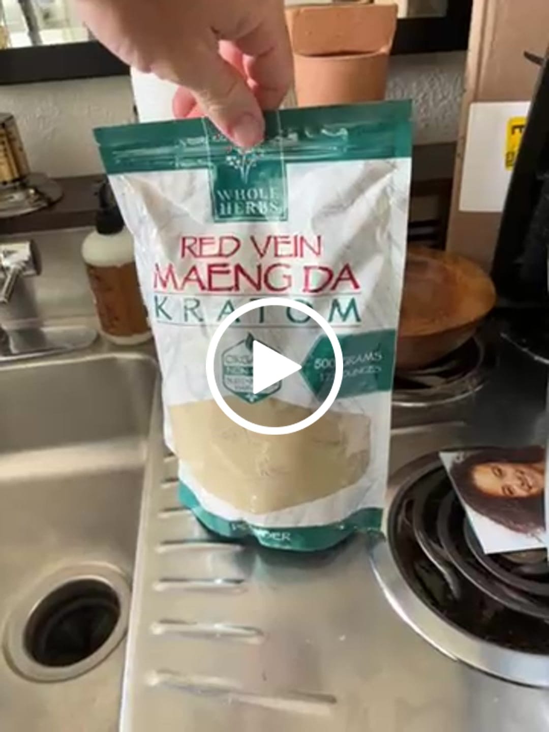 Customer video review of Whole Herbs Maeng Da Kratom Powder