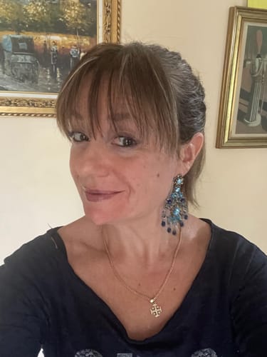 Customer photo review of Orecchini Mago Merlino