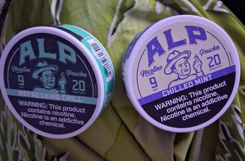Customer photo review of Refreshing Chill Nicotine Pouches