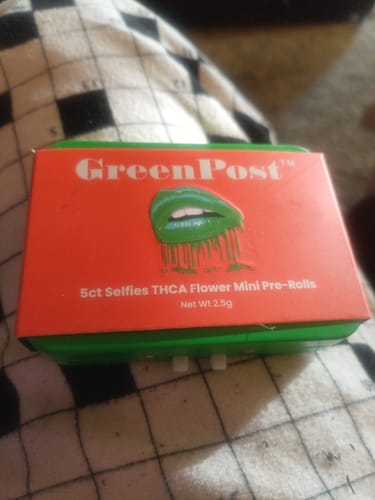 Customer photo review of THCA Selfies Pre-Rolls - Lime Slurps (Sativa)
