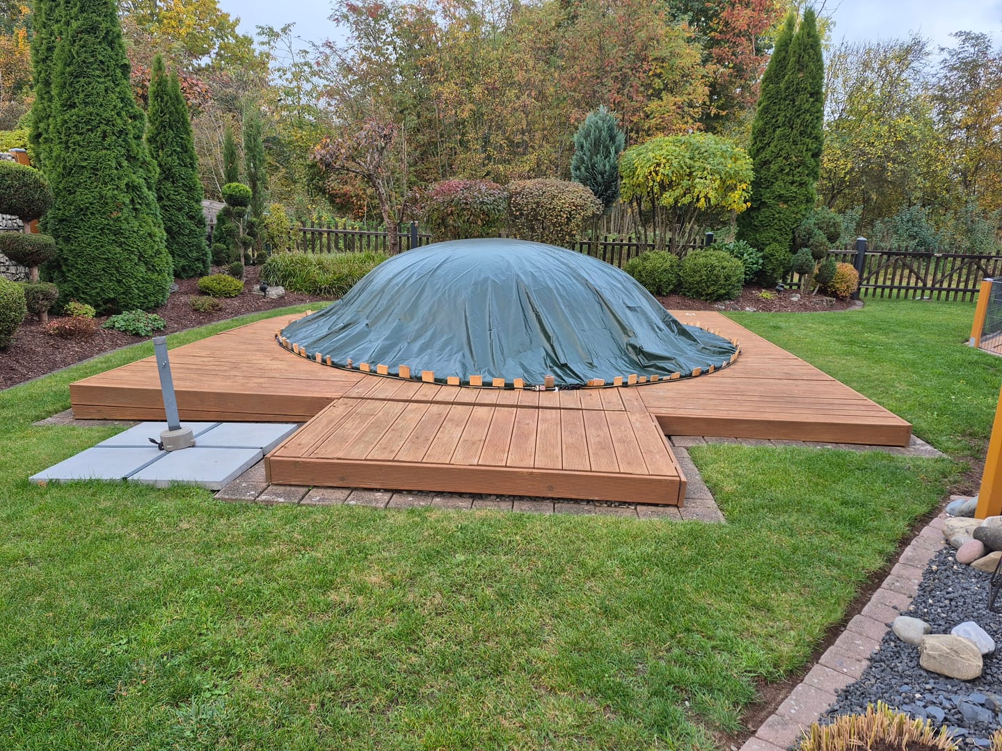Customer photo review of Planenfux® Poolkissen XXL