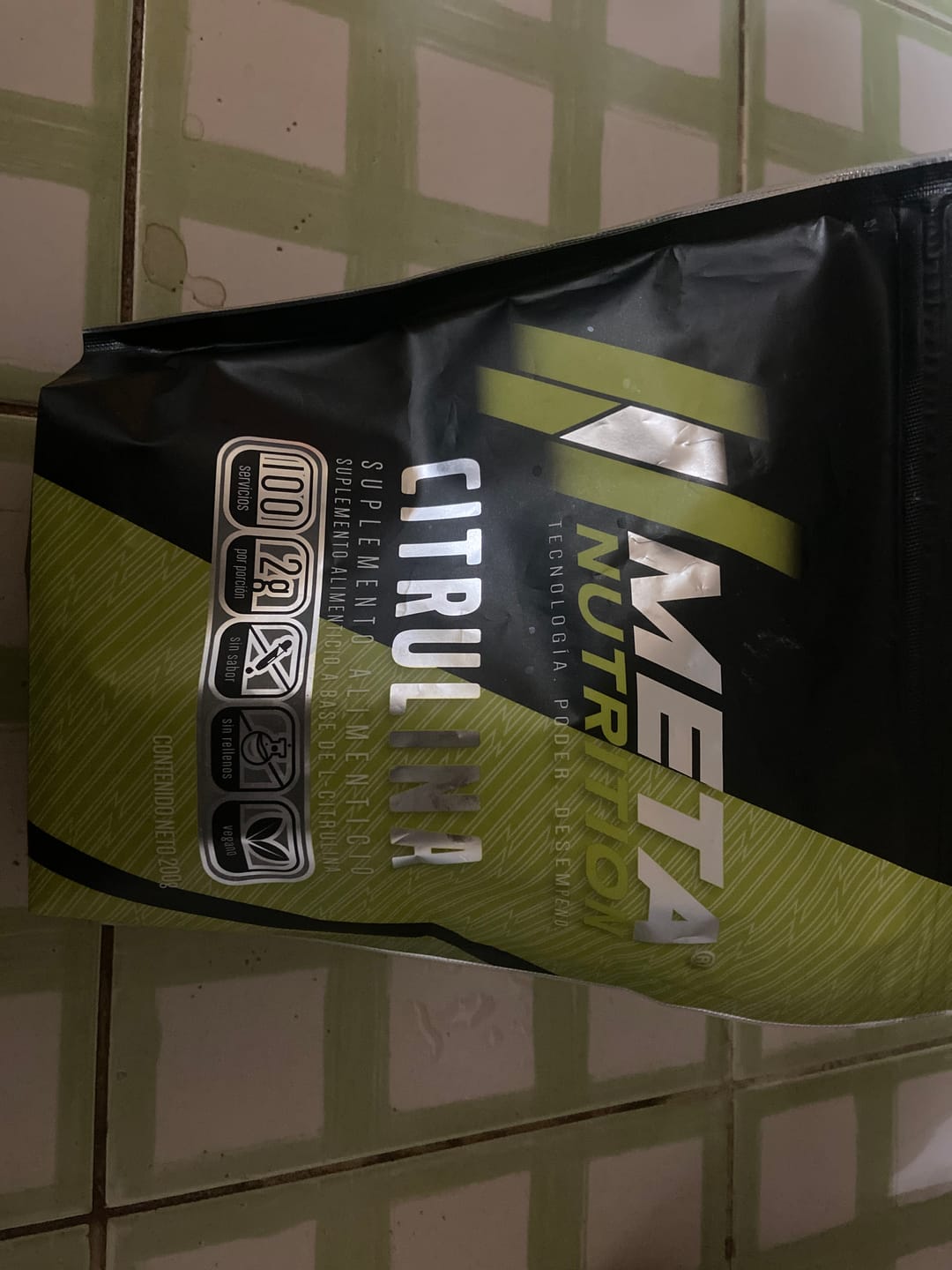 Customer photo review of Citrulina de Alta Pureza