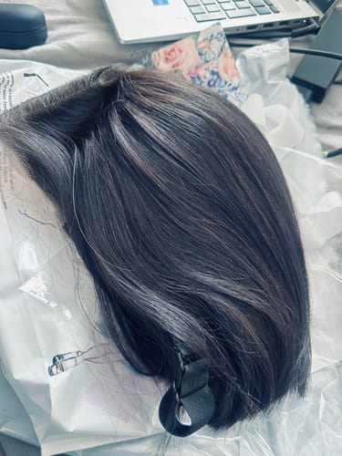 Masana N. review of Mabontle 10 inch 5x5 Vietnamese SDD Bone Straight Wig image 1 out of 1