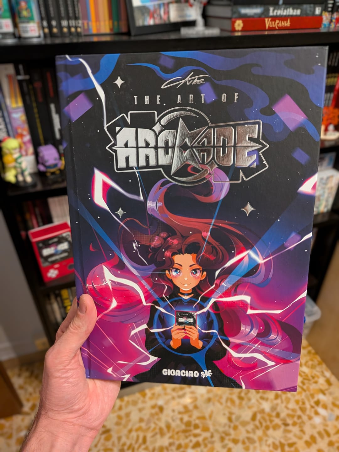 Customer photo review of The Art of ArCKade - l'Artbook di Ckibe Variant Edition
