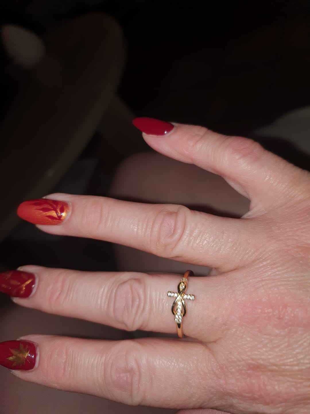 Customer photo review of Collier Croix Acier Inoxydable