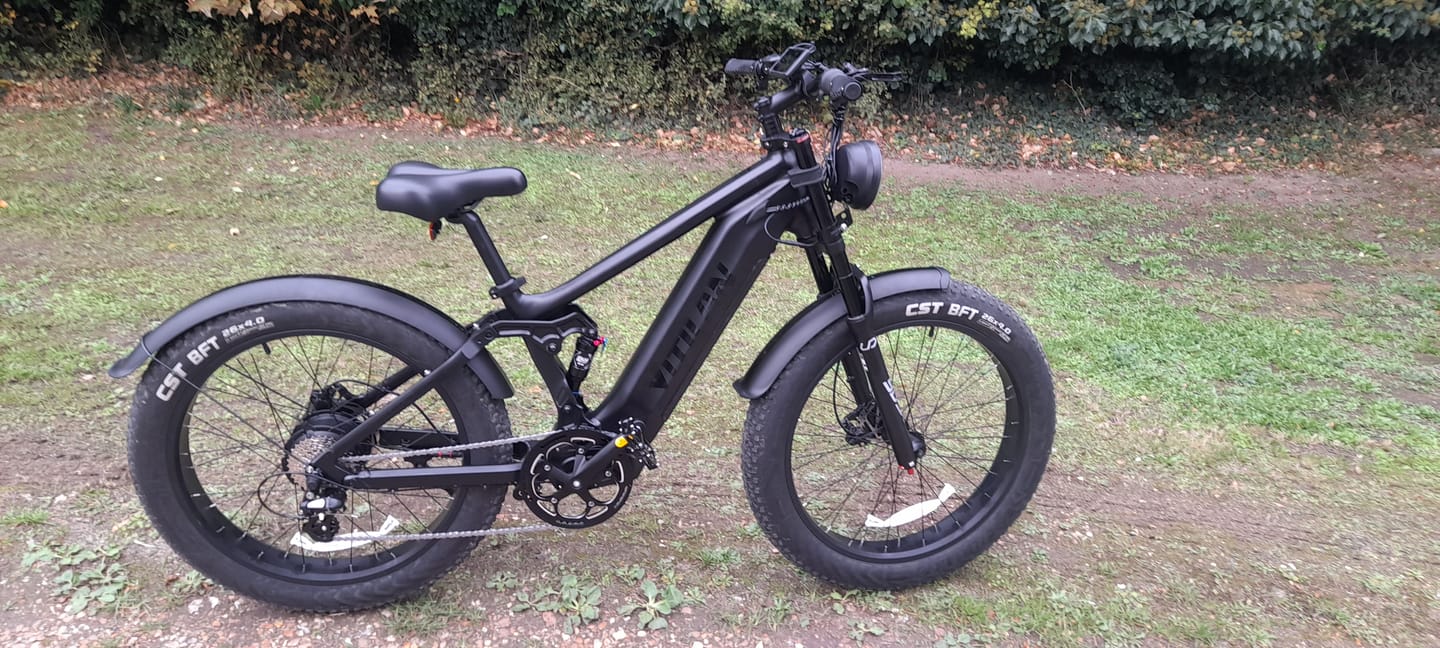 Customer photo review of T7 / T7PRO Full Suspension Mountain E-bike