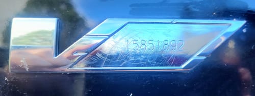 Customer photo review of Classic CTS-V "V" Emblem Lenses