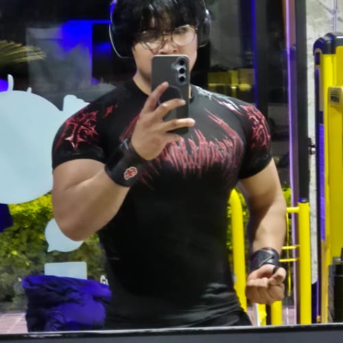 Customer photo review of EVANGELION COMPRESSION T-SHIRT