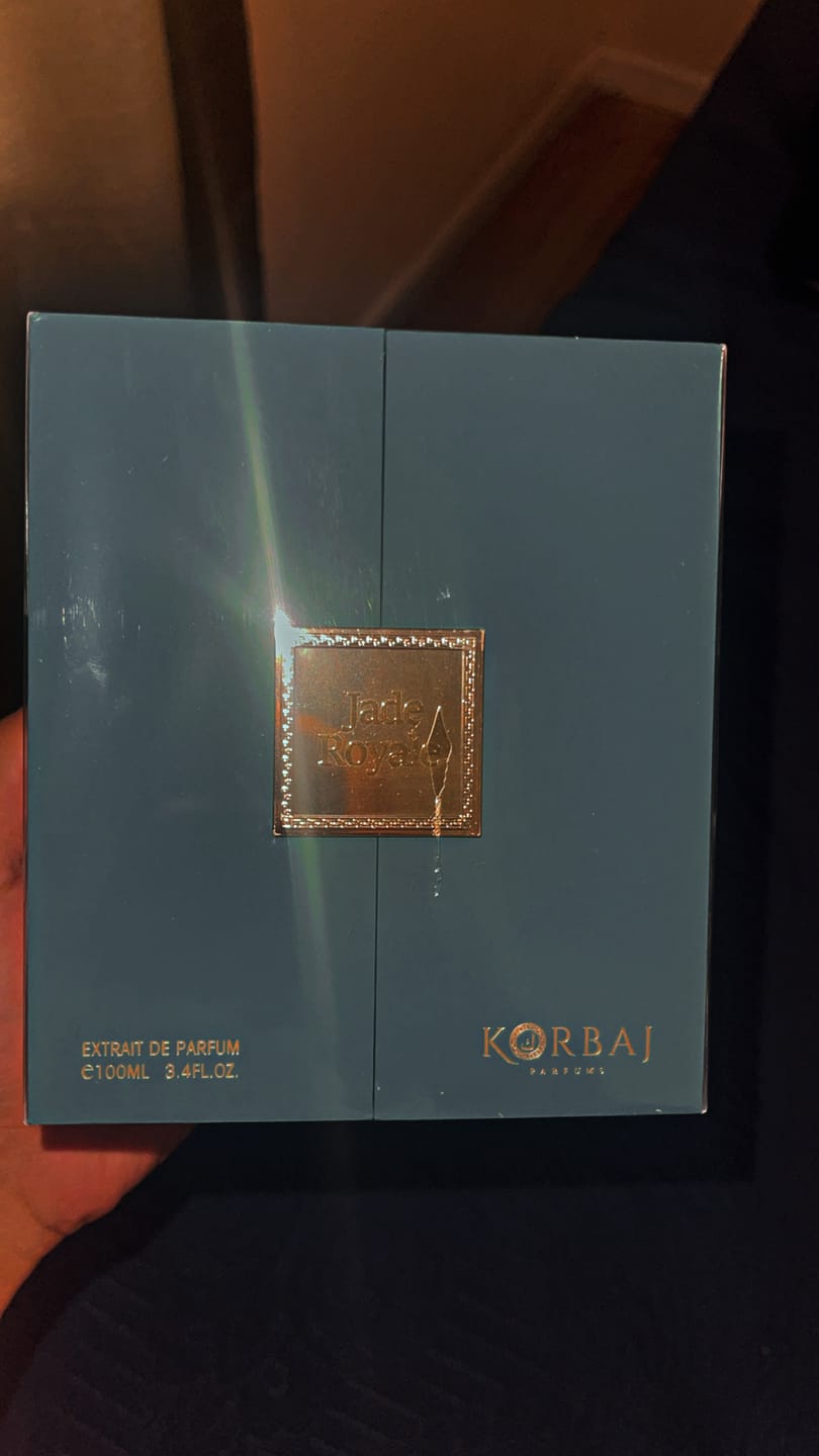 Customer photo review of Korbaj Jade Royale - Extrait de Parfum 100ml