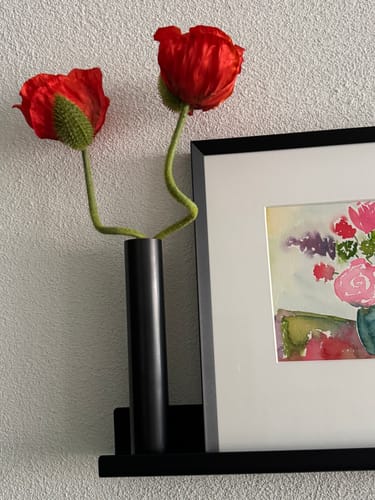 Customer photo review of Papaver Kunstbloem Oranje 70cm