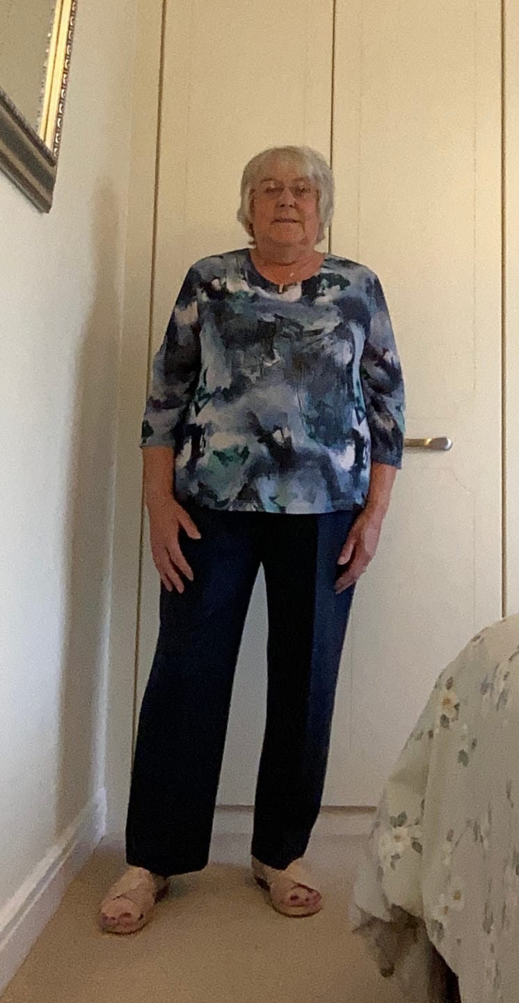 Customer photo review of Classic Luxe Suiting Fabric